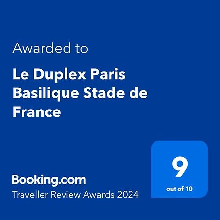 Le Duplex Paris Basilique Stade De France Apartment Saint-Denis  Bagian luar foto