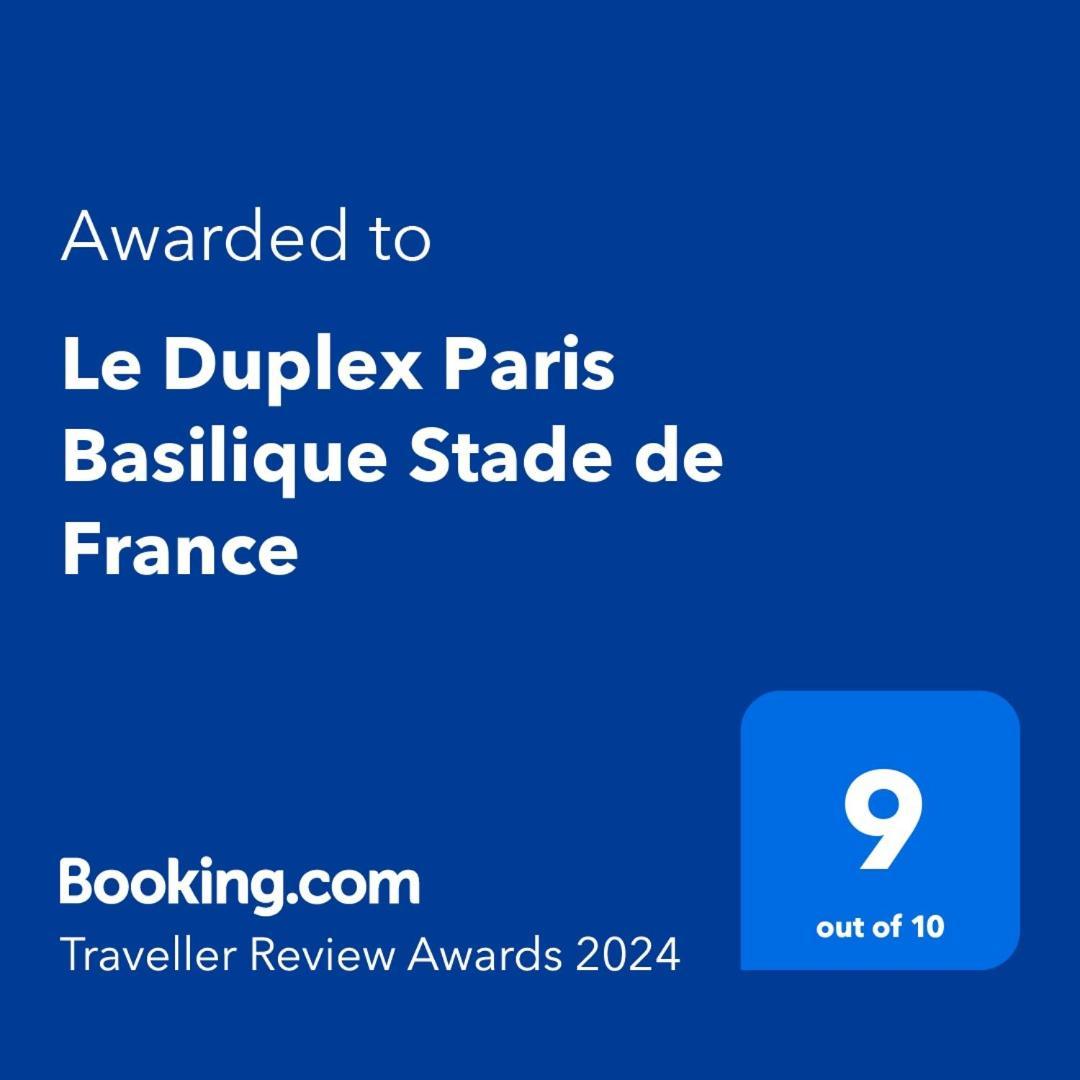 Le Duplex Paris Basilique Stade De France Apartment Saint-Denis  Bagian luar foto